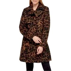 Leopard Wool Jacket | sz M